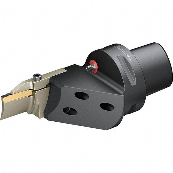 Walter - 0.827" Max Depth of Cut, Indexable Grooving Cutoff Toolholder - Series NCFE-GX24-CAPTO - Apex Tool & Supply
