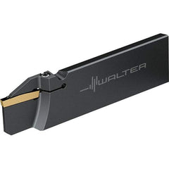 Walter - 1.26" Blade Height, 0.285" Blade Width, 4.331" OAL, Left Hand Cut, Indexable Cut-Off Blade - 32mm Max Depth of Cut, G1041_C Blade, G1041_C Series - Apex Tool & Supply