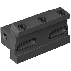 Walter - 140mm OAL, Indexable Cutoff Blade Tool Block - 40mm Shank Height, 32mm Shank Width, Series G2661-P - Apex Tool & Supply