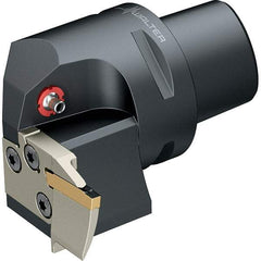 Walter - 0.591" Max Depth of Cut, Indexable Grooving Cutoff Toolholder - Series NCHE-GX24-CAPTO - Apex Tool & Supply