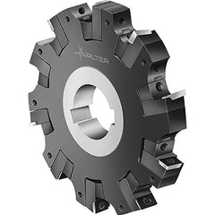 Walter - 0.354" Cutting Width, 100mm Cutter Diam, Indexable Slotting Cutter - Apex Tool & Supply