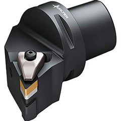 Walter - 107.5° Lead Angle, Indexable Turning Toolholder - 103mm OAL, Series DDHN-CAPTO-AUSSEN-P - Apex Tool & Supply