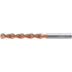 Walter-Titex - 19.5mm 130° High Speed Steel Jobber Drill - AlCrN Finish, Right Hand Cut, 205mm OAL - Apex Tool & Supply