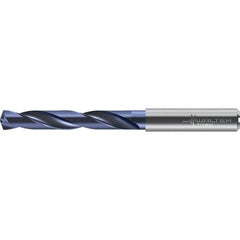 Walter-Titex - 17.2mm 140° Solid Carbide Jobber Drill - TiNAl Finish, Right Hand Cut, 143mm OAL - Apex Tool & Supply