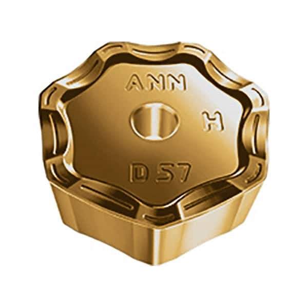 Walter - D27 Grade WKK25S Milling Insert - 5.8mm Thick, 14.5mm Inscribed Circle, 0.8mm Corner Radius - Apex Tool & Supply