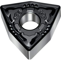 Walter - WNMG NRS Grade WSM20S Turning Insert - TiAlN+Al2O3+(Al) Finish, 80° Trigon, 12.7mm Inscr Circle, 4.76mm Thick, 0.8mm Corner Radius - Apex Tool & Supply