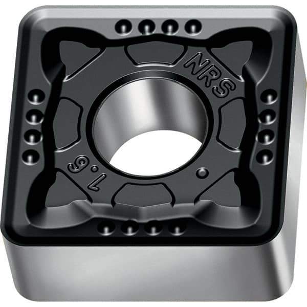 Walter - SNMG NRS Grade WSM20S Turning Insert - TiAlN+Al2O3+(Al) Finish, 90° Square, 19.05mm Inscr Circle, 6.35mm Thick, 1.6mm Corner Radius - Apex Tool & Supply