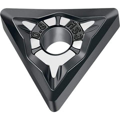 Walter - TNMG MS3 Grade WSM01 Turning Insert - TiAlN+Al2O3+(ZrN) Finish, 60° Triangle, 12.7mm Inscr Circle, 4.76mm Thick, 0.4mm Corner Radius - Apex Tool & Supply
