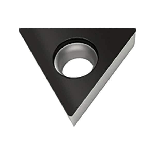 Walter - TPMW RK6 Grade WKK20S Turning Insert - TiCN+Al2O3+(TiCN) Finish, 60° Triangle, 6.35mm Inscr Circle, 2.38mm Thick, 0.4mm Corner Radius - Apex Tool & Supply