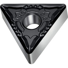 Walter - TNMG NMS Grade WSM20S Turning Insert - TiAlN+Al2O3+(Al) Finish, 60° Triangle, 9.53mm Inscr Circle, 4.76mm Thick, 0.4mm Corner Radius - Apex Tool & Supply