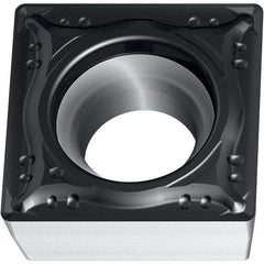 Walter - SPMT MM4 Grade WSM20S Turning Insert - TiAlN+Al2O3+(Al) Finish, 90° Square, 9.53mm Inscr Circle, 3.97mm Thick, 0.4mm Corner Radius - Apex Tool & Supply