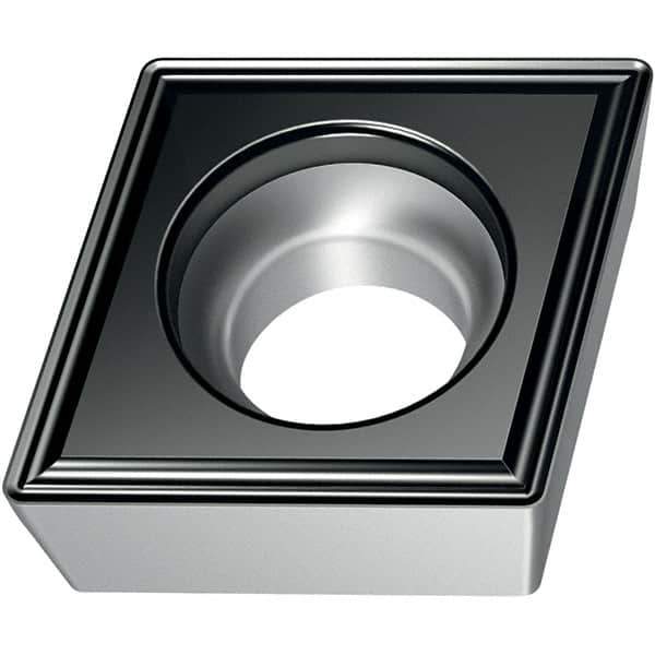 Walter - CCMT FP6 Grade WPP20S Turning Insert - TiCN+Al2O3+(TiCN) Finish, 80° Rhombic, 9.53mm Inscr Circle, 3.97mm Thick, 0.4mm Corner Radius - Apex Tool & Supply