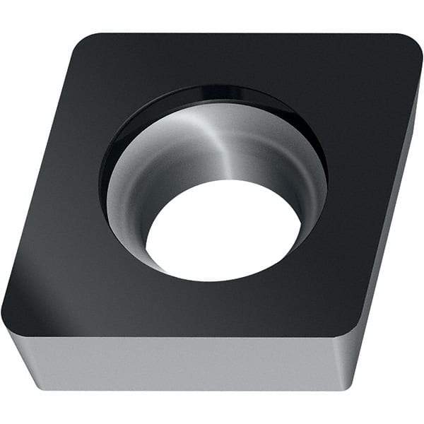 Walter - CPMW RK6 Grade WKK20S Turning Insert - TiCN+Al2O3+(TiCN) Finish, 80° Rhombic, 6.35mm Inscr Circle, 2.38mm Thick, 0.4mm Corner Radius - Apex Tool & Supply