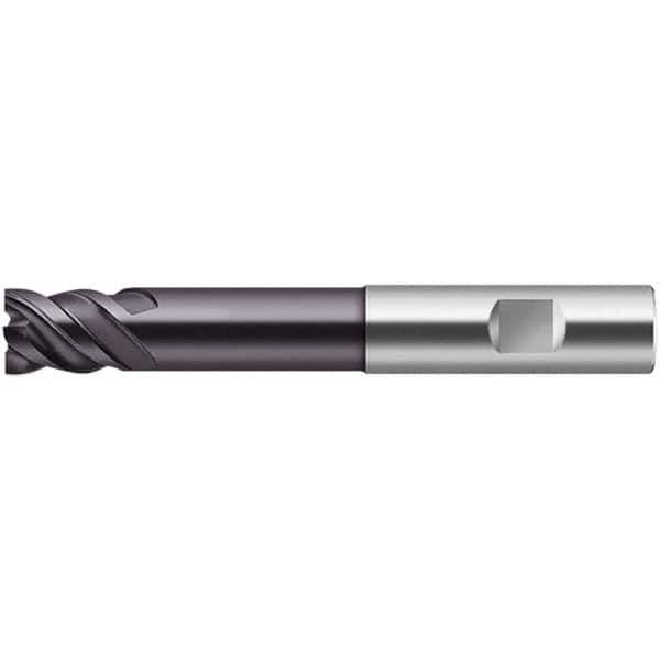 Walter-Prototyp - 10mm, 30mm LOC, 10mm Shank Diam, 72mm OAL, 4 Flute, Solid Carbide Square End Mill - TiAlN Finish, 50° Helix, Right Hand Cut, Right Hand Flute, Series MC326-W-4-BCJ - Apex Tool & Supply