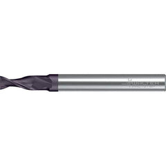 Walter-Prototyp - 7mm, 13mm LOC, 8mm Shank Diam, 63mm OAL, 2 Flute, Solid Carbide Square End Mill - TiAlN Finish, 30° Helix, Right Hand Cut, Right Hand Flute, Series MC216-A-2-B - Apex Tool & Supply