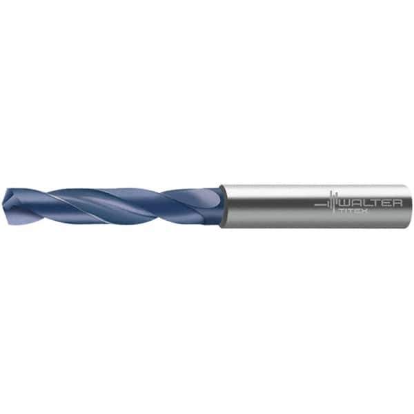 Walter-Titex - 17.8mm 140° Solid Carbide Screw Machine Drill Bit - Right Hand Cut, 73mm Flute Length, 123mm OAL - Apex Tool & Supply