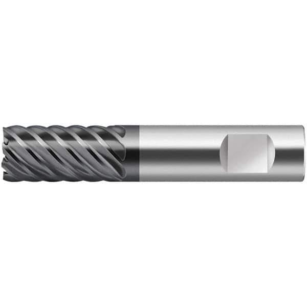Walter-Prototyp - 16mm, 32mm LOC, 16mm Shank Diam, 92mm OAL, 6 Flute, Solid Carbide Square End Mill - TiCN Finish, 50° Helix, Right Hand Cut, Right Hand Flute, Series H3121138 - Apex Tool & Supply