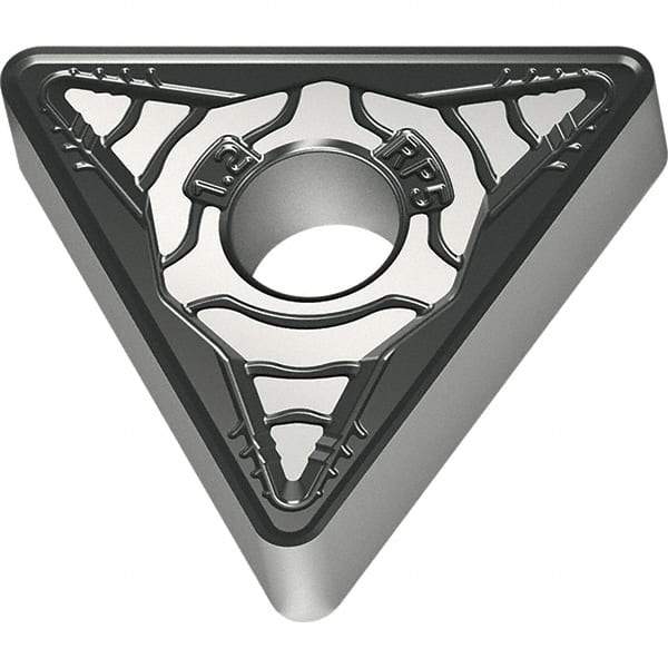 Walter - TNMG RP5 Grade WPP20S Turning Insert - TiCN+Al2O3+(TiCN) Finish, 60° Triangle, 19.05mm Inscr Circle, 9.53mm Thick, 2.4mm Corner Radius - Apex Tool & Supply