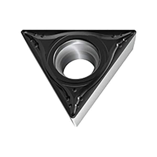 Walter - TCGT MM4 Grade WSM20S Turning Insert - TiAlN+Al2O3+(Al) Finish, 60° Triangle, 5.56mm Inscr Circle, 2.38mm Thick, 0.4mm Corner Radius - Apex Tool & Supply