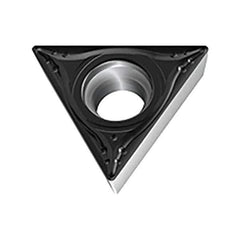 Walter - TCGT MM4 Grade WSM20S Turning Insert - TiAlN+Al2O3+(Al) Finish, 60° Triangle, 5.56mm Inscr Circle, 2.38mm Thick, 0.4mm Corner Radius - Apex Tool & Supply