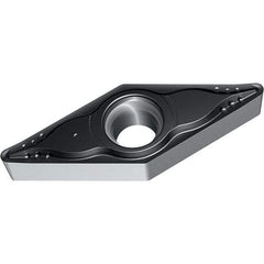 Walter - VBMT MK4 Grade WKK20S Turning Insert - TiCN+Al2O3+(TiCN) Finish, 35° Rhombic, 9.53mm Inscr Circle, 4.76mm Thick, 1.2mm Corner Radius - Apex Tool & Supply