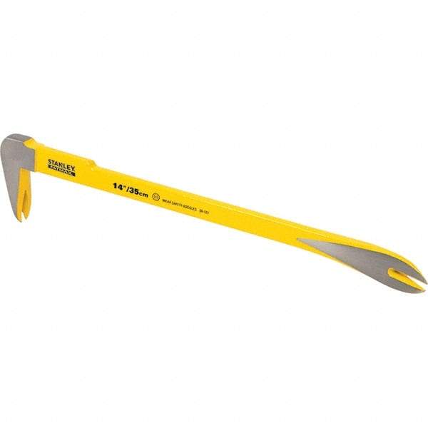 Stanley - Pry Bars Tool Type: Pry Bar Overall Length Range: 12" - 24.9" - Apex Tool & Supply