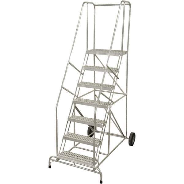 Cotterman - Rolling & Wall Mounted Ladders & Platforms Type: Rolling Warehouse Ladder Style: Rolling Safety Ladder - Apex Tool & Supply