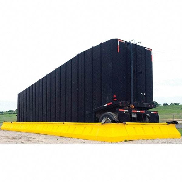 UltraTech - 13,716 Gal Polyethylene Containment Berm System - 2' High x 55' Wide x 16" Long - Apex Tool & Supply
