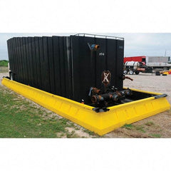 UltraTech - 3,978 Gal Polyethylene Containment Berm System - 1' High x 49' Wide x 10" Long - Apex Tool & Supply