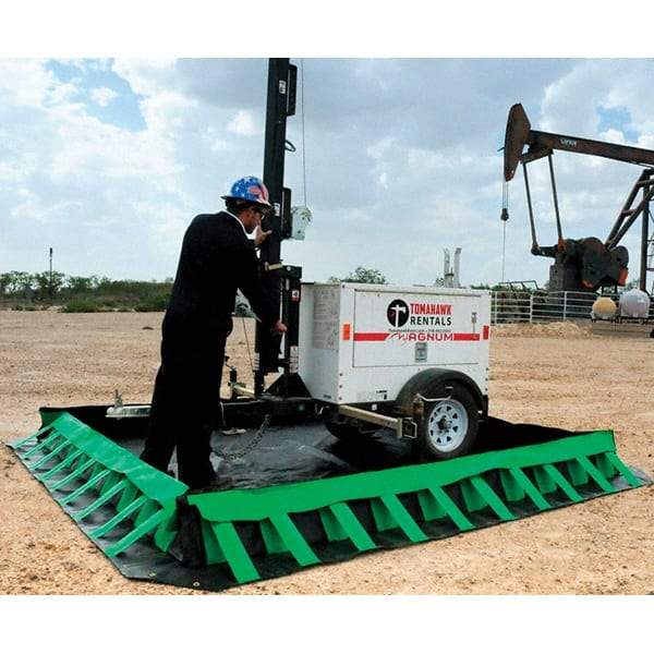 UltraTech - 4,488 Gal Copolymer 2000 Containment Berm, Compact Model - 1' High x 40' Wide x 15" Long - Apex Tool & Supply