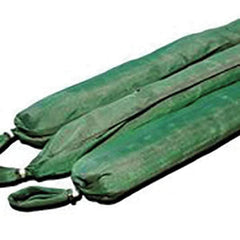 UltraTech - 1 Gal, 9' Long, 4" Diam, Woven Polymer/Activated Carbon Filter Sock, Activated Carbon - Stormwater & Construction, Green - Apex Tool & Supply