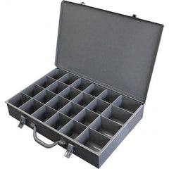 Durham - 24 Compartment Gray Small Parts Compartment Box - Apex Tool & Supply