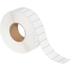 Value Collection - Pack of 8 Rolls, 5,100 Labels per Roll, 2" x 1" White Matte Coated Facestock Thermal Labels - Apex Tool & Supply