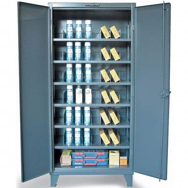 Strong Hold - Storage Cabinets Type: Bin Width (Inch): 48 - Apex Tool & Supply