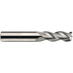 SGS - 20mm, 3 Flute, Single End, Solid Carbide, 0.1575" Corner Radius End Mill - 104mm OAL, 38° Helix, 38mm LOC, Right Hand Cut - Apex Tool & Supply