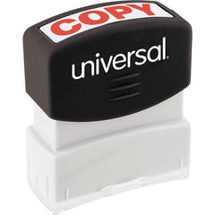 UNIVERSAL - Pre-inked Stock Stamps Type: Message Message: COPY - Apex Tool & Supply