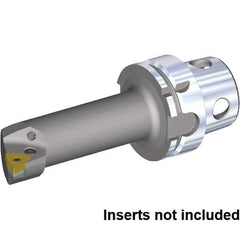 Kennametal - Left Hand Cut, 63mm Min Bore Diam, Size KM4X63 Steel Modular Boring Cutting Unit Head - 144.05mm Max Bore Depth, Through Coolant, Compatible with WN.. 432, WN.. 080408 - Apex Tool & Supply