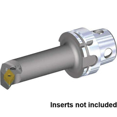 Kennametal - Right Hand Cut, 32mm Min Bore Diam, Size KM4X63 Steel Modular Boring Cutting Unit Head - 88.33mm Max Bore Depth, Through Coolant, Compatible with DN.. 110408, DN.. 332 - Apex Tool & Supply