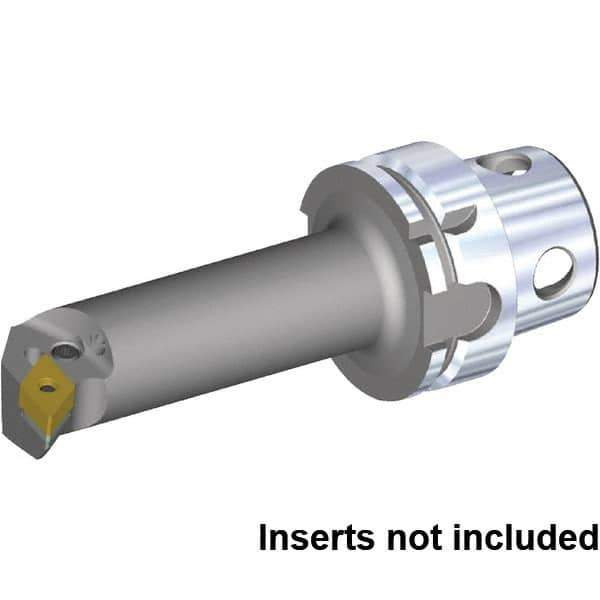 Kennametal - Left Hand Cut, 32mm Min Bore Diam, Size KM4X63 Steel Modular Boring Cutting Unit Head - 88.33mm Max Bore Depth, Through Coolant, Compatible with DN.. 110408, DN.. 332 - Apex Tool & Supply