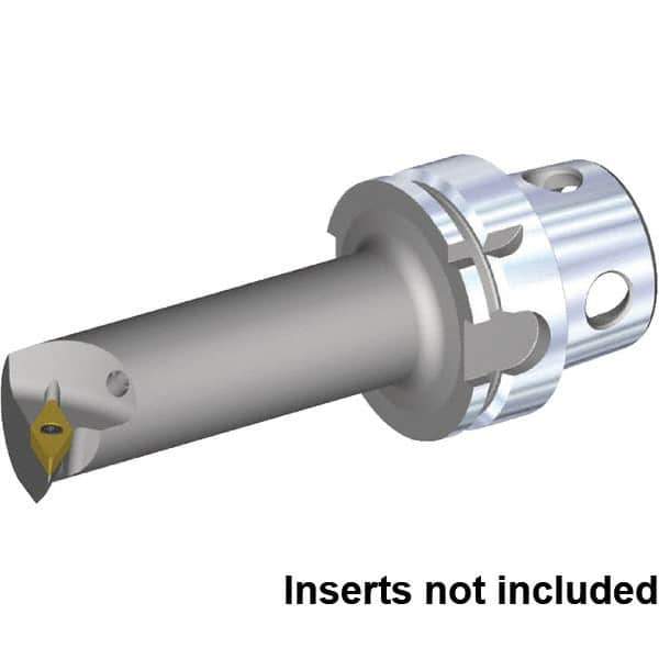 Kennametal - Left Hand Cut, 40mm Min Bore Diam, Size KM4X63 Steel Modular Boring Cutting Unit Head - 112.27mm Max Bore Depth, Through Coolant, Compatible with VB.. 160408 - Apex Tool & Supply