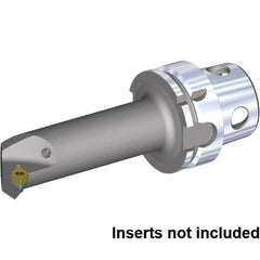 Kennametal - Left Hand Cut, 40mm Min Bore Diam, Size KM4X63 Steel Modular Boring Cutting Unit Head - 112.27mm Max Bore Depth, Through Coolant, Compatible with DC..3252, DC.. 11T308 - Apex Tool & Supply