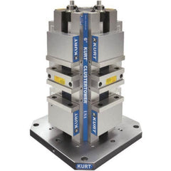 Kurt - Machine Vises Jaw Width (Inch): 6 Jaw Opening Capacity (Inch): 4 - Apex Tool & Supply