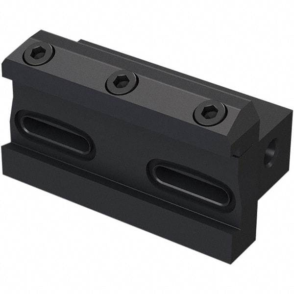 Seco - Tool Block Style 150.10-JETI, 25mm Blade Height, 95mm OAL, 95mm OAH, Indexable Cutoff Blade Tool Block - 25mm Shank Height, 20mm Shank Width, Reversible, Through Coolant, Series Jeti - Apex Tool & Supply