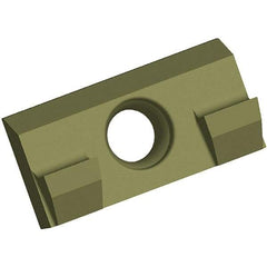 Kennametal - KGIP300 Grade KCU45 Carbide Milling Insert - AlTiN Finish, 0.14mm Thick, 2.8mm Inscribed Circle - Apex Tool & Supply