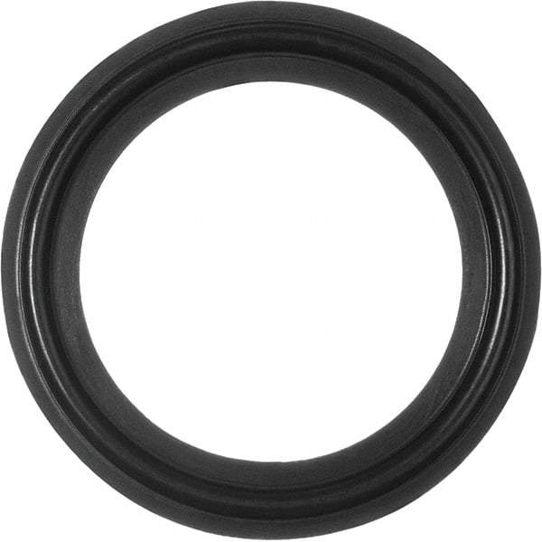 Value Collection - 4", Clamp Style, Sanitary Buna-N Pipe Gasket - Tube OD Connection - Apex Tool & Supply