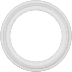 Value Collection - 3/4", Clamp Style, Sanitary Teflon Pipe Gasket - Tube OD Connection - Apex Tool & Supply