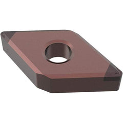 Seco - DNGM150412 Grade CH2540 PCBN Turning Insert - TiSiN Finish, Diamond, 1/2" Inscr Circle, 4.76mm Thick, 0.05" Corner Radius - Apex Tool & Supply