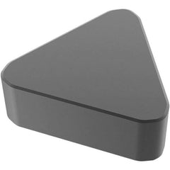 Seco - TNGX222 Grade CBN150 PCBN Turning Insert - Uncoated, Triangle, 1/4" Inscr Circle, 3.18mm Thick, 0.03" Corner Radius - Apex Tool & Supply