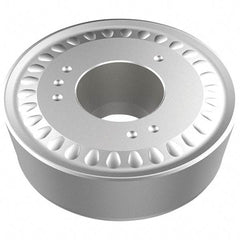 Seco - RCMX320901 RR93 Grade TP2501 Carbide Turning Insert - Ti(C/N)/Al2O3/TiN Finish, Round, 32mm Inscr Circle, 9.52mm Thick, 16mm Corner Radius - Apex Tool & Supply