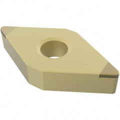 Seco - DNGA433 Grade CH3515 PCBN Turning Insert - TiAlN Finish, Diamond, 1/2" Inscr Circle, 4.76mm Thick, 0.05" Corner Radius - Apex Tool & Supply